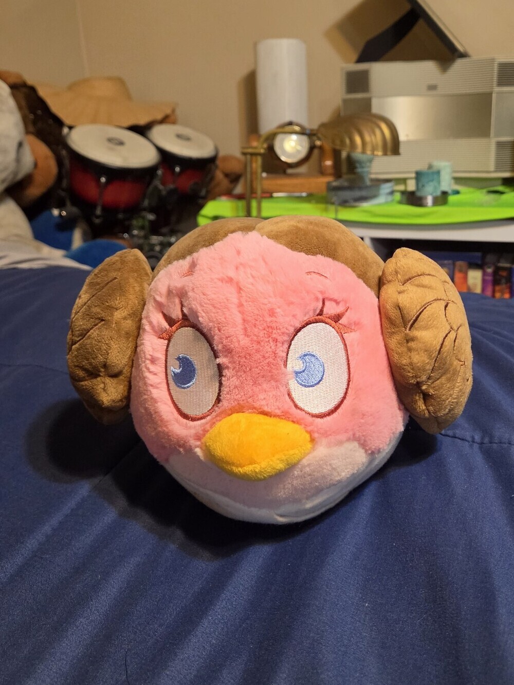 2012 Angry Birds Star Wars Princess Leia Stella Plush Commonwealth Rovio